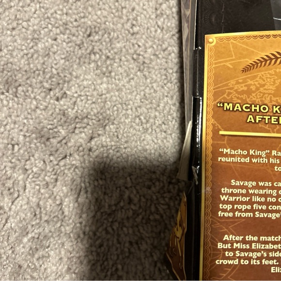 WWE DEFINING MOMENTS MACHO MAN RANDY SAVAGE NEW IN BOX, WRESTLEMANIA 7 FIGURE - Picture 8 of 11